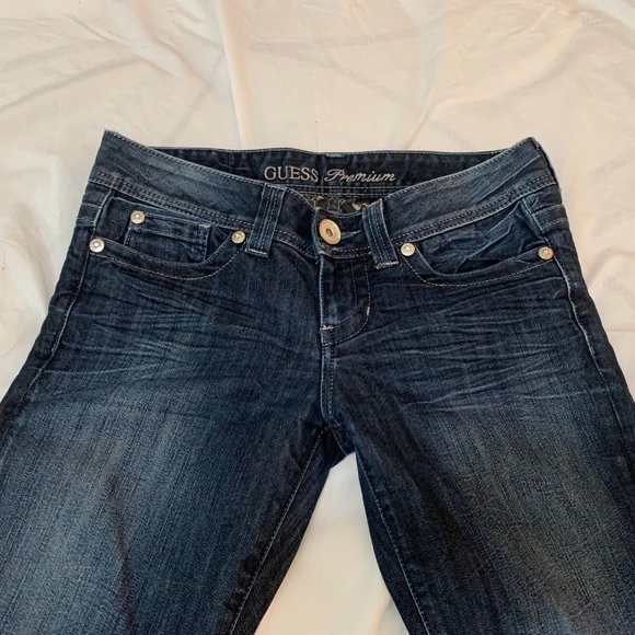 Guess Premium Daredevil Skinny Leg Stretch  Five Pocket Jeans Size 28 - Picture 4 of 16